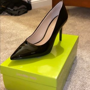 Black Patent Leather Heels